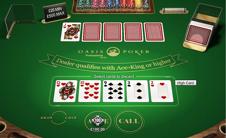 Intercasino Oasis Poker Table
