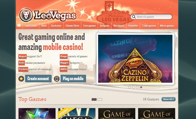 leo vegas online casino